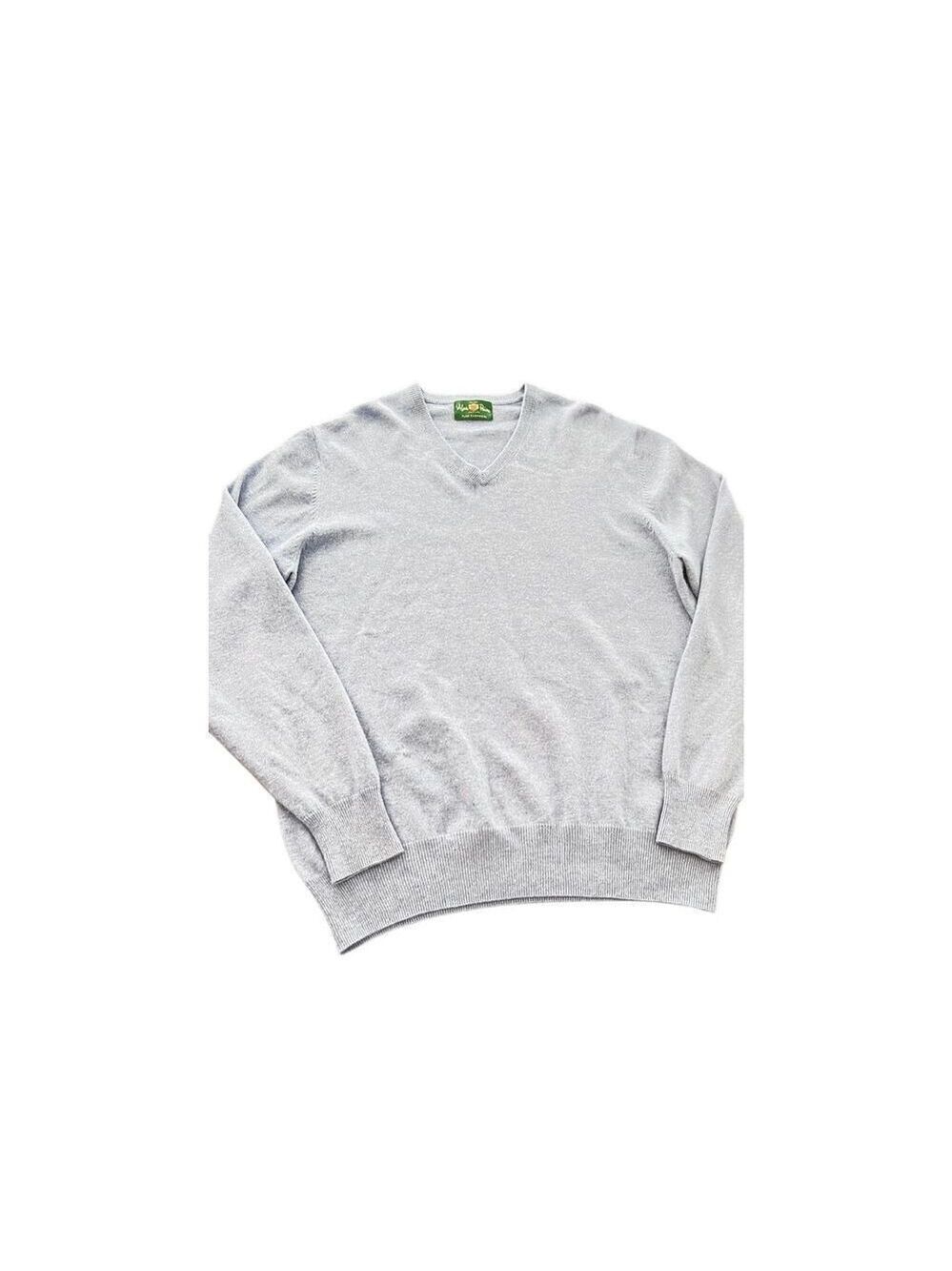 Alan Paine UK Cashmere Saddle Shoulder Sweater Size L